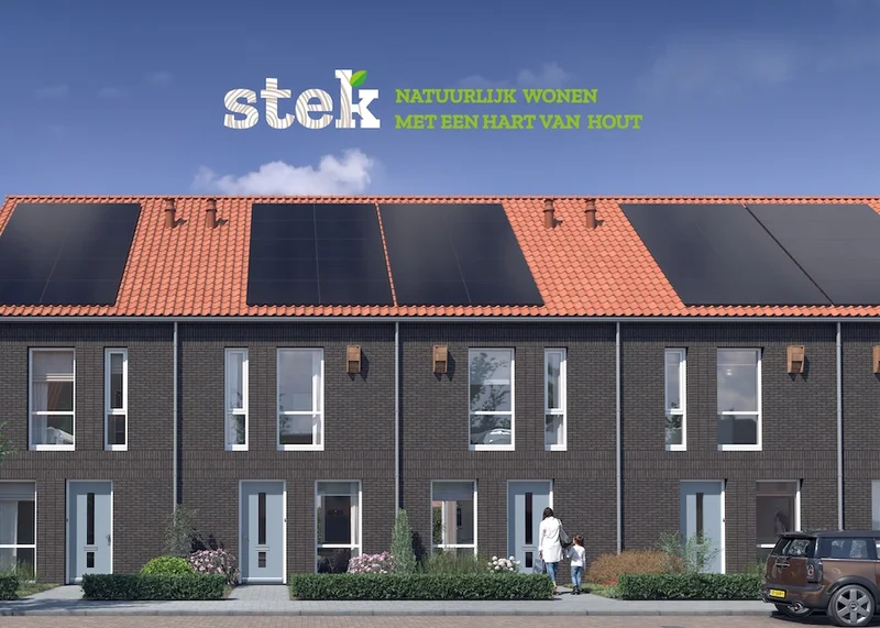 Nieuw! Project Stek. Natuurlijk wonen met een hart van hout.