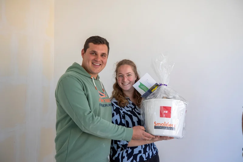 Rick en Evelien bouwen hun leven op in Kraanvogel in Othene Zuid