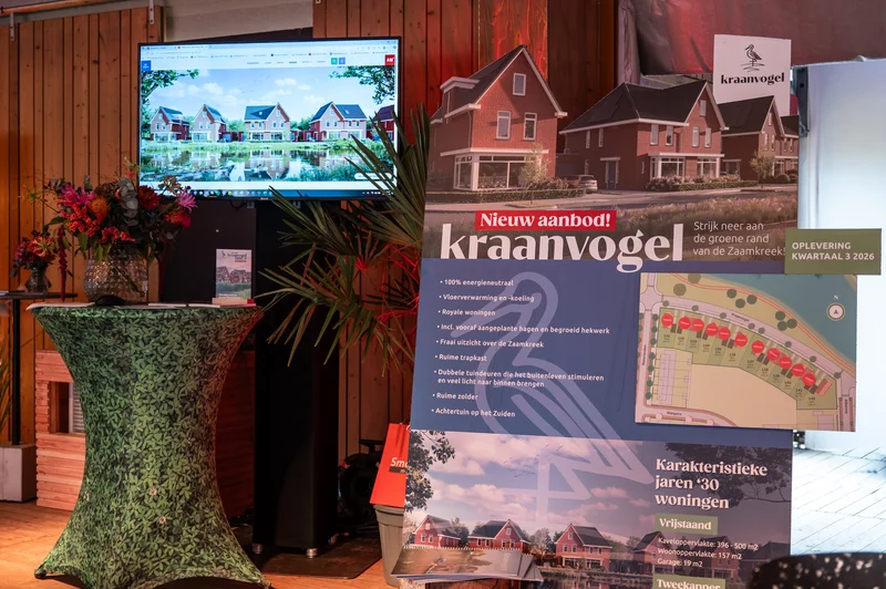 Kraanvogel fase 3: wonen aan het water. Pre Sale gestart!