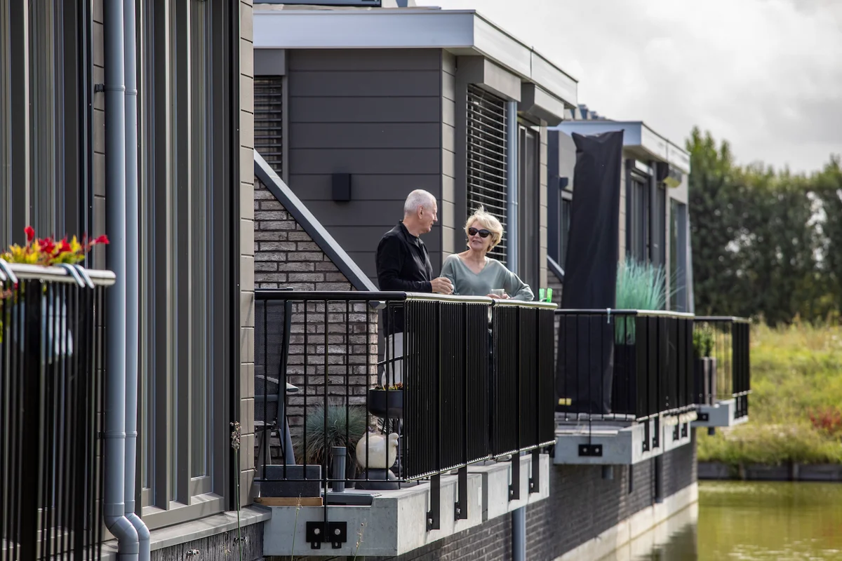 Genieten van de rust en natuur op wooneiland Hattingaschans