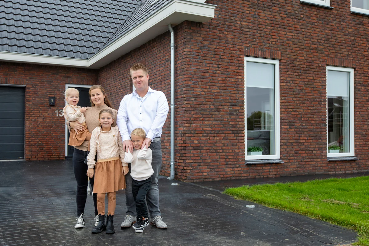 De droomwoning van Pascal en Eva op een vrije kavel